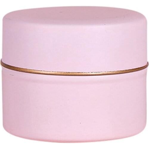 Practical Durable New Small Tea Cans Round Tinplate Tea Cans Metal Tin Box Packaging Cans Flower Tea Cans Portable Tea Caddies