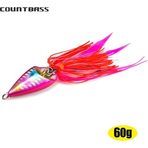 1pc 60g 2.1oz Japanese Style Salty Rubber Jig with Assist Hook,Squid Jigging, Saltwater Bottom Ship Snapper Fishing Lure