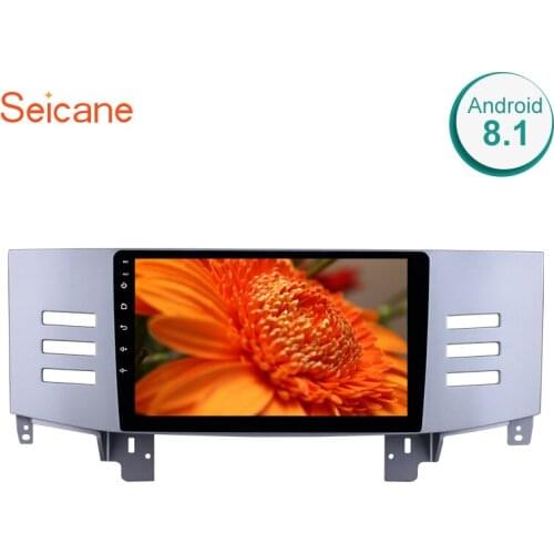 Seicane Car Android 8.1 GPS Navigation Bluetooth For 2005 2006 2009 Toyota Old REIZ Multi-Touch Screen 9" 2DIN Car Radio Player