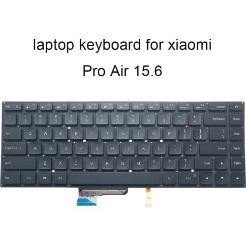 Replacement keyboards for xiaomi Air Pro 15.6 inch backlit keyboard US English black 9Z.NEJBV.301 NSK-Y33BV MK10000044461 sale