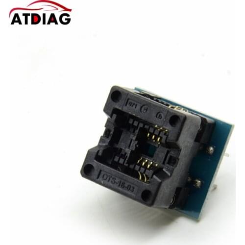 SOIC8 SOP8 to DIP8 EZ Socket Converter Module Programmer Output Power Adapter With 150mil Connector SOIC 8 SOP 8 To DIP 8