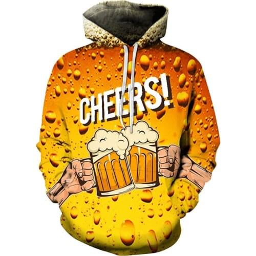 New 3D water drop hoodie Sports casual hoodie 2021 Spring and Autumn Printed Graphic Hoodie Mens jacket tops Top quality male