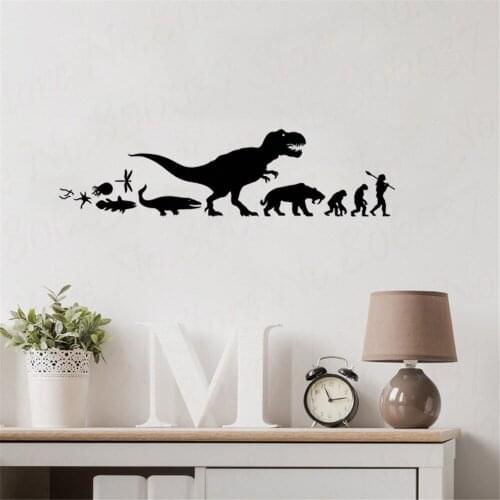 Vinyl Wall Decal Evolution Art Biology Science Class School Decoration Stickers Mural WL1670
