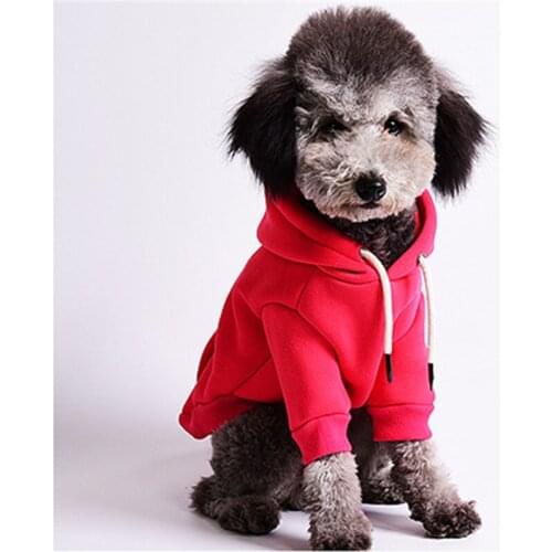 Winter Dog Clothes Sweatshirt Welsh Corgi Clothes Pug French Bulldog Clothing Pet Dog Hoodie Poodle Pomeranian Schnauzer Outfit