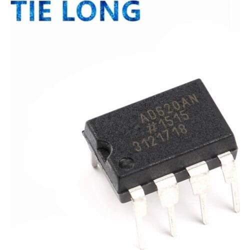 1PCS AD620ANZ DIP-8 AD620AN DIP AD620A AD620 operational amplifier
