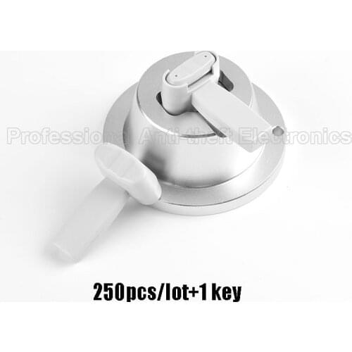 AM RF eas optical tag sunglasses anti-theft tag grey color 250pcs with 1 key free shipping