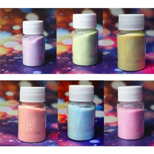Shiny Candy Color Resin Pigment Mica Powder Glitters Sequains Jewelry Making