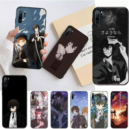 Bungou Stray Dogs anime Phone Case For Huawei honor Mate P 10 20 30 40 Pro 10i 9 10 20 8 x Lite Luxury brand shell funda coque