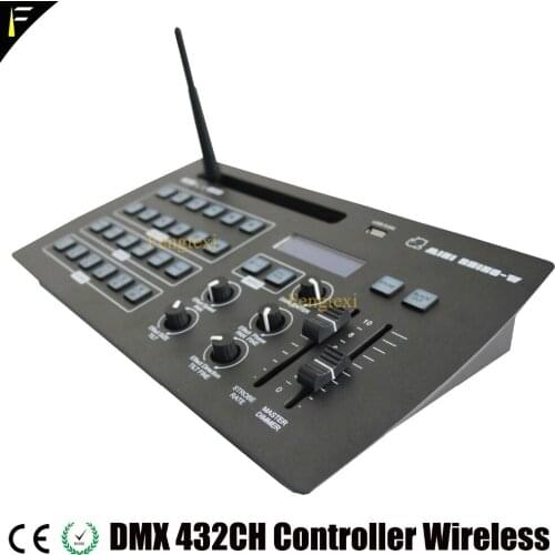 432 Channels DMX512 Light Show Build Controller 432CHS Dj Disco Stage Light Command Light Dimmer Console