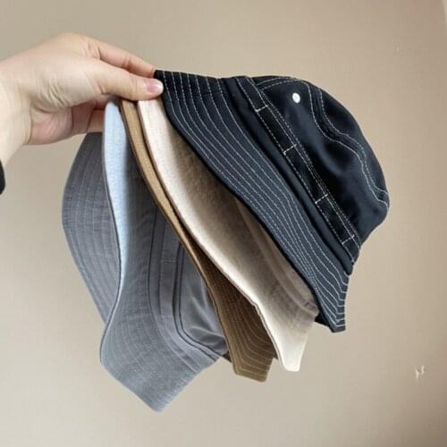 Summer Boys Hat Handsome Air Basin Fishermans Hat Light And Elegant Neutral Wind Childrens Sun Cap