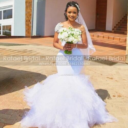 Maycaur Mermaid Silhouette Wedding Dresses