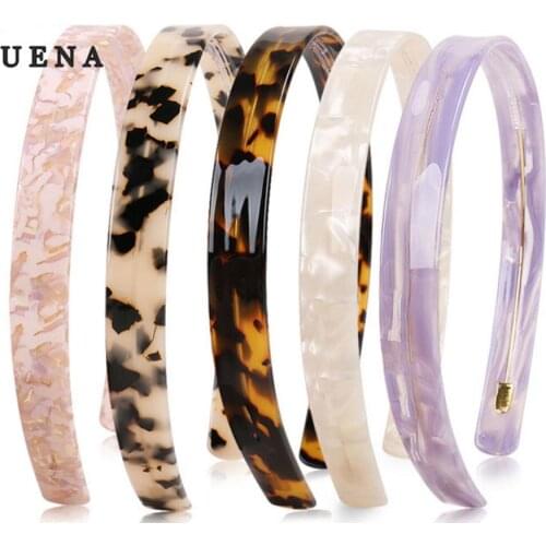 Fashion Hair Bands - Cellulose Acetate Hair Accessories for Women Girl Fancy Hairband - Luxury Hair Ornament for Thick Hair Wear