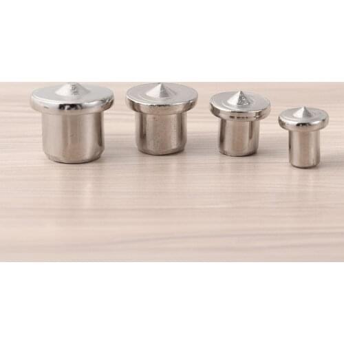 4/8Pcs Metal Dowel Centers Set Fixed Hardware Wood Timber Dowel Tenon Center Pins Center Point Locating Woodworking Marker Tools