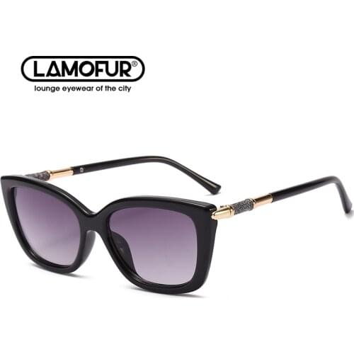 New Metal Cat Eye Glasses Women Fashion Anti-Ultraviolet UV400 Personality Trend High-Quality Sunglasses 2132