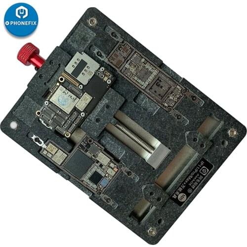 AMAOE M29 for iPhone Repair Fixture PCB Holder Tin Planting Table for iPhone 11/11 Pro/11 Pro max Repair Mainboard Clamp