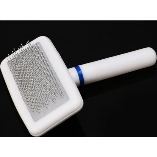 Pet Dog Cat Hair Shedding Grooming Trimmer Fur Comb Brush Slicker Tool