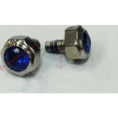 High Quality Watch Crown For Cartier Santos Watch Cases , Watch Parts 6.8mm 6.4mm