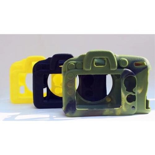 D7100 Camera Bag Soft Silicone Rubber Protective Body Cover Case Skin for Nikon D7200 DSLR Camera