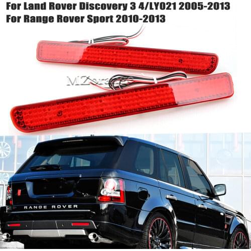 1 Pair LED Rear Bumper Reflector Light For Land Rover Discovery 3 4/LY021 2005-2013 For Range Rover Sport 2010-2013 Signal Lamp