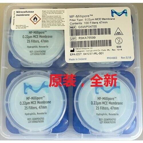For Millipore Millipore GSWP04700 surface filter membrane mixed cellulose ester filter membrane 47mm 1PCS
