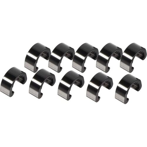 10pcs Brake Cable C Clips Buckle Housing Fixing Holder Guides S Style Buckle For Mountain Road Cycling Bike Bicycle Black