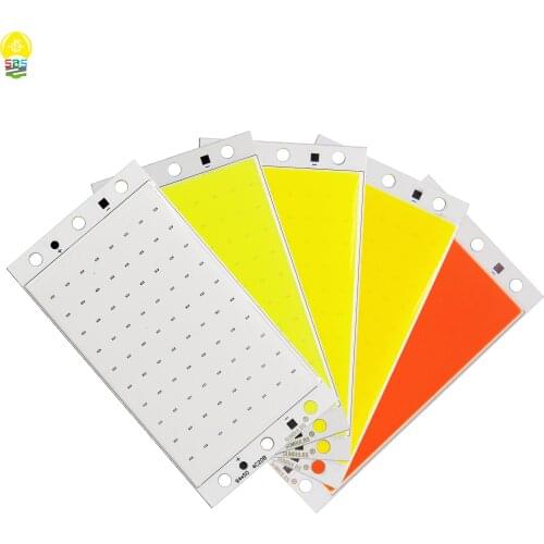 5PCS 10PCS 16W 12V DC led cob strip light source bulb red blue warm cold nature white emitting color 1600LM parnel lightting