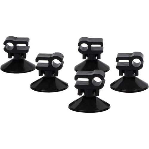 5PCs Aquarium Suction Cup Clip Tube Buckle Fish Tank Wire Hose Pump Sucker