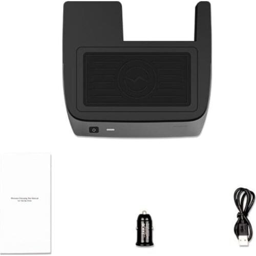 Car Qi Wireless Charger Mobile Phone Charging Pad for Honda Civic