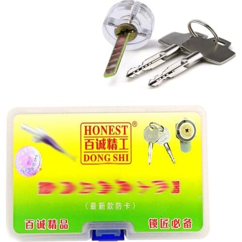 Free Shipping Cross Lock Tool Set with Transparent Cross Lock,Locksmith Supply