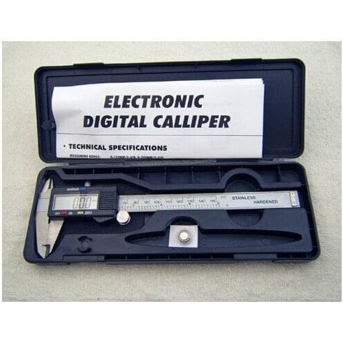 Electronic Digital Calliper Locksmith Tools Key Ruler