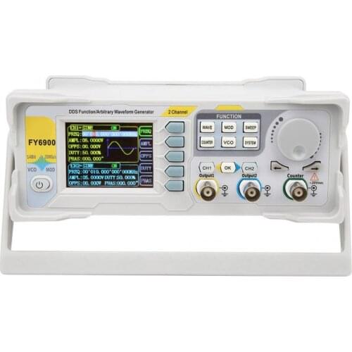 Signal Generator FY6900 Sine 0-30 MHZ 2.4in TFT Screen Digital Signal Generator Meter
