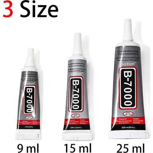 B7000 Glue For Rhinestones Crystal Adhesive Jewelry 9ml 15ml 25ml Needles Epoxy Resin DIY Jewelry Crafts Glass Supplies Glue 1pc