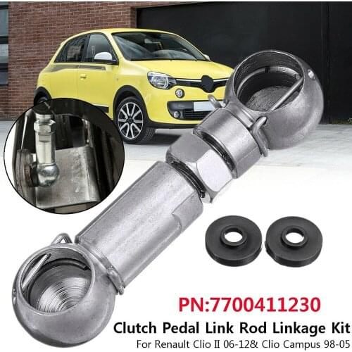 Clutch Pedal Link Rod Linkage Kit for Renault Clio II Campus Twingo II Kangoo I car styling