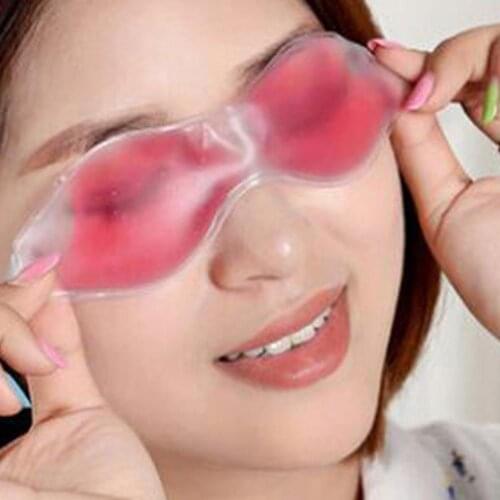 Summer Ice Eyeshade Cover Blindfold Gel Fatigue Dark Circles Pain Relief Beauty Care