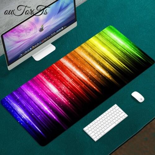 Starry Sky Cute Mouse Pad Kawaii Deskpad Gaming Large 80*30cm Wrinting Desk Mats for Office Computer Keyboard Laptop Mouse Mat