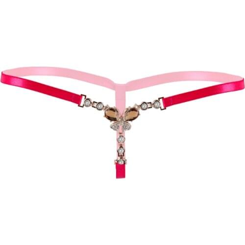 2020 New Style G-String Thong Women Sexy Lingerie Hot Erotic Panties Porn Jewel underwear Lady Underpants Sex Wear Briefs