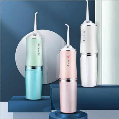 New portable multi-gear electric tooth punch, oral cleaning and tooth washing machine, tooth washing and beauty instrument