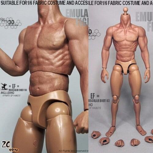 Presale 1/6 Scale Male Seamless Body Strong Muscle Man Model 12inches Figure Action Flexible Doll Accessory