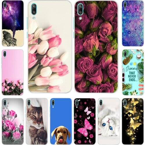 Silicone Case For Huawei Huawei Y7 Pro 2019 Enjoy 9 Phone Case Soft TPU Cover Coque For Huawei Y7 Pro 2019 DUB-LX2 Back Cover
