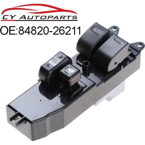 YAOPEI High Quality OEM 84820-26211 New Electric Power Window Switch for Toyota Hiace KDH212,222,223,2005