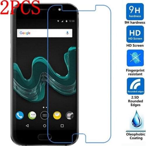 2PCS Tempered Glass For Wiko View Screen Protector protective film For Wiko View glass
