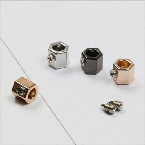 Stopper Cord Ends Lock Metal buckle for Bag Shoes Sportswear Garment Lanyard Accessories 30pcs