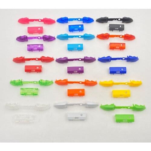 50PCS Black Home Guide Surround & Trigger LB RB Bumper Buttons For Xbox Series S / X LB RB Bumpers