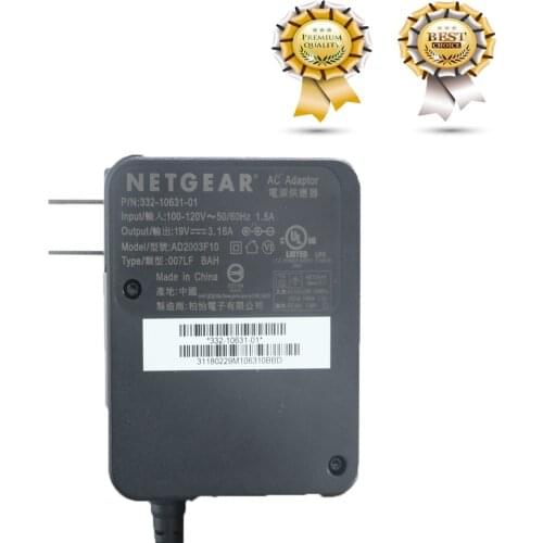19V 3.16A AC Adapter For NETGEAR Wifi Router R8500 R8000 X8 AC5300 R9000 -US Plug