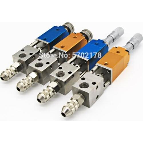 BY-21A/B thimble type dispensing valve micrometer dispensing valve Precision dispensing valve