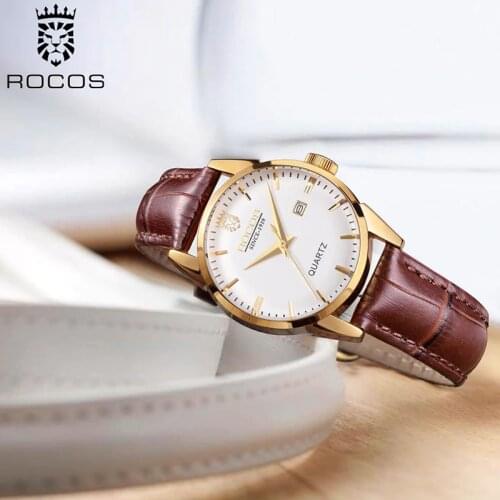 ROCOS Womens Quartz Watch Movement Women Watches Top Brand Luxury 2020 Fashion Simple Classic Dress WristWatches R0101L