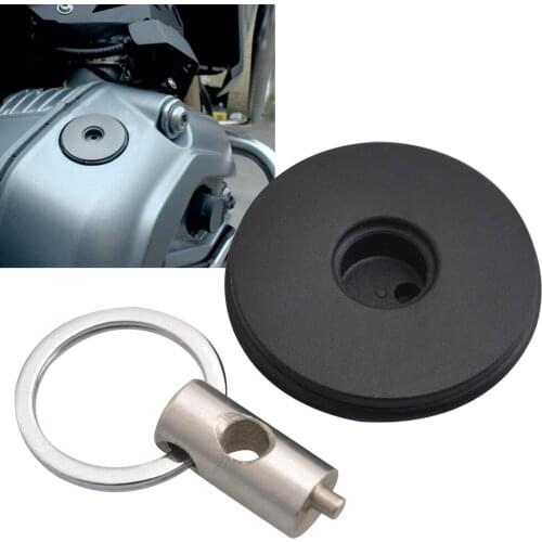 Black Motorcycle Engine Oil Filter Filler Cap Tank Cover Fits For BMW R1200GS ADV 07-17 R1200R R1200S R1200ST