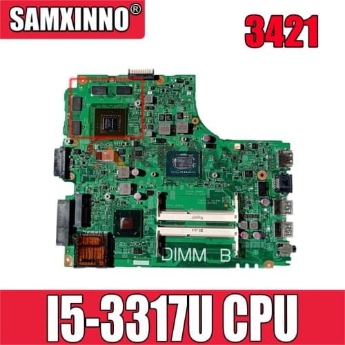 CN-02HTV8 02HTV8 For DELL Inspiron 3421 Core I5-3317U N13P-GS-OP-A2 Laptop motherboard DDR3 Mainboard