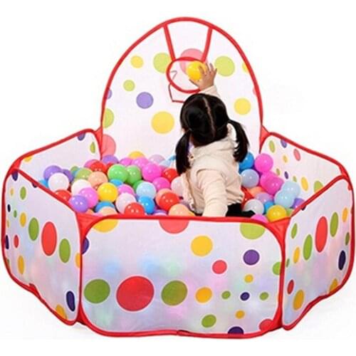 Children Kids Ocean Ball Pit Pool Game Play Hoop Indoor Outdoor Ball Toy Tent