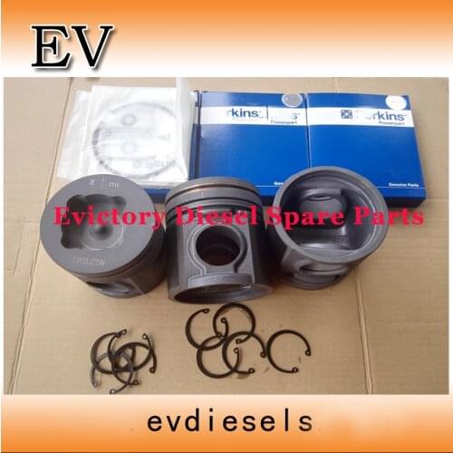 For perkins generator 1003G14 piston T3135J215M and piston ring set T4181A026